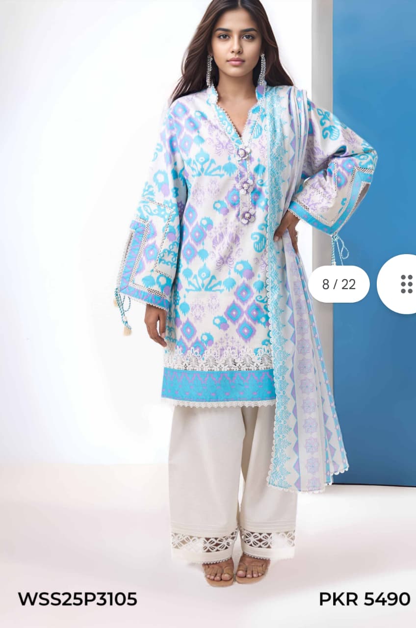 Bonanza Satrangi 3 piece